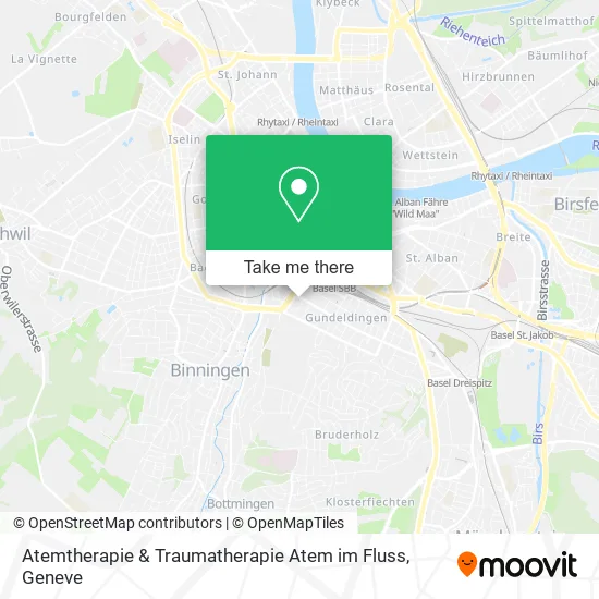 Atemtherapie & Traumatherapie Atem im Fluss map