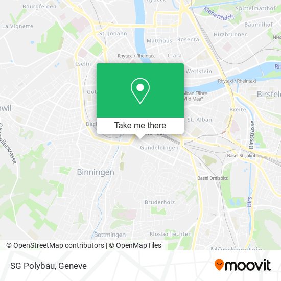 SG Polybau map