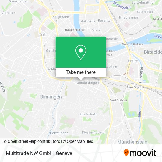 Multitrade NW GmbH map