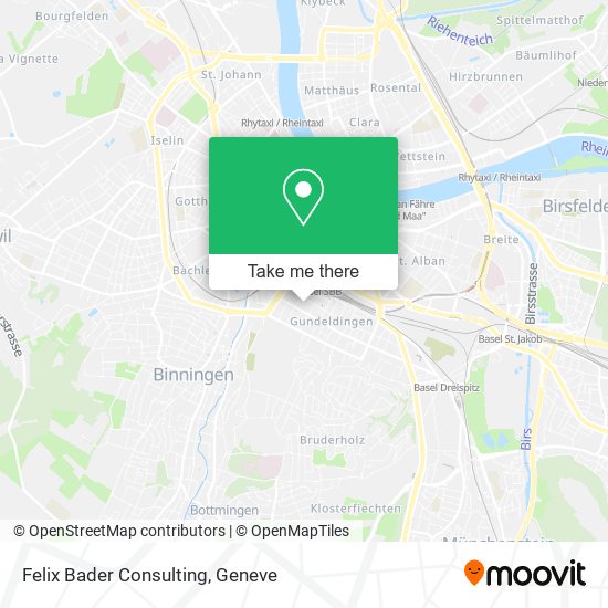 Felix Bader Consulting map