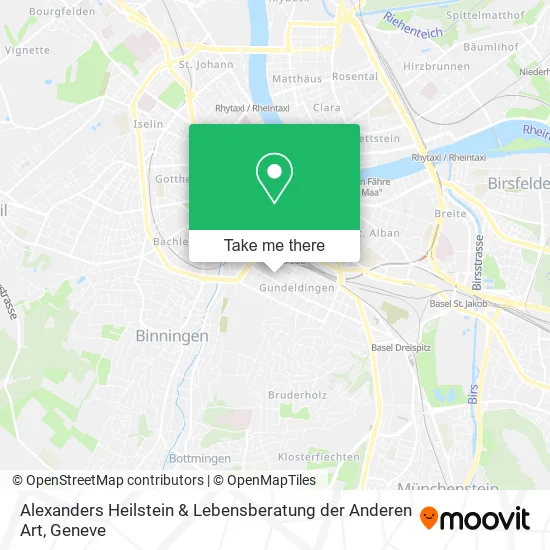 Alexanders Heilstein & Lebensberatung der Anderen Art map