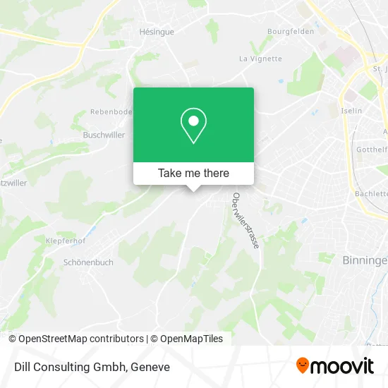 Dill Consulting Gmbh map