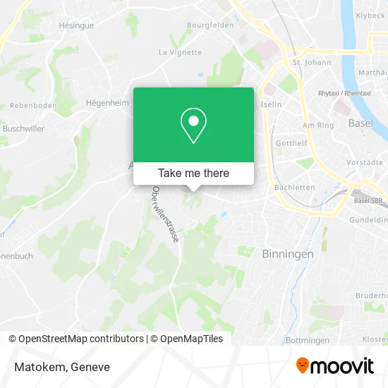 Matokem map