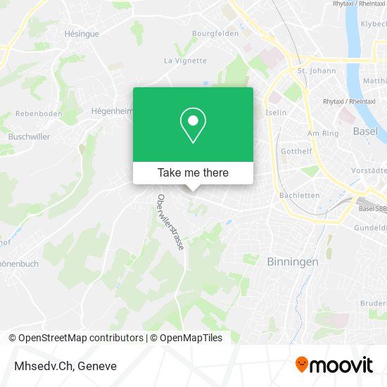 Mhsedv.Ch map