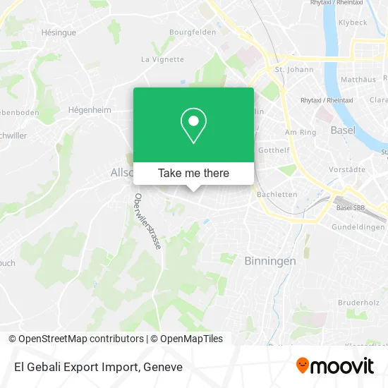 El Gebali Export Import map