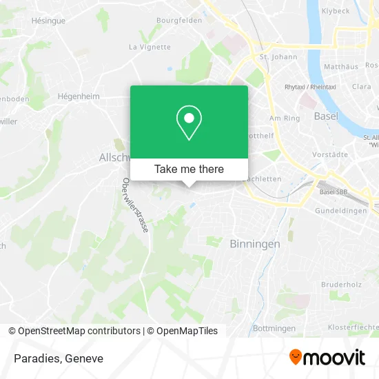Paradies map