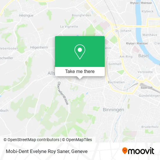 Mobi-Dent Evelyne Roy Saner map