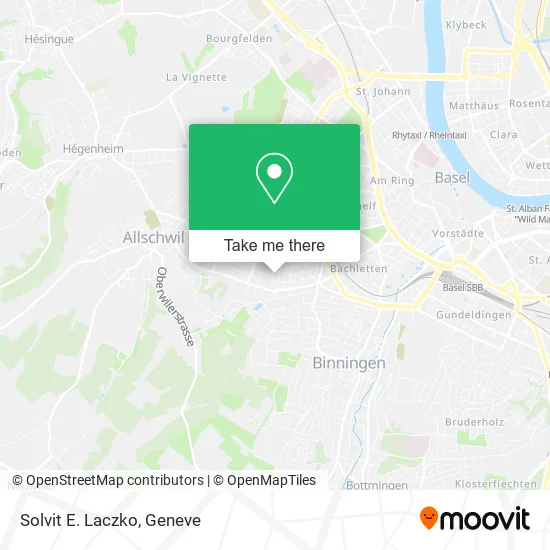 Solvit E. Laczko map