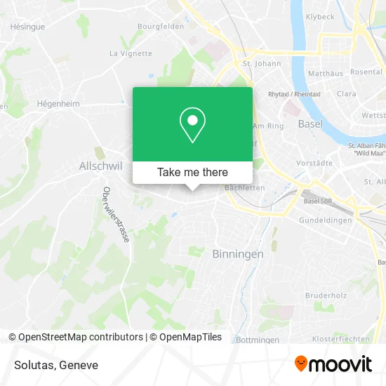 Solutas map