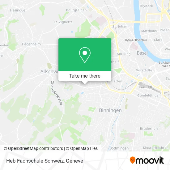 Heb Fachschule Schweiz plan