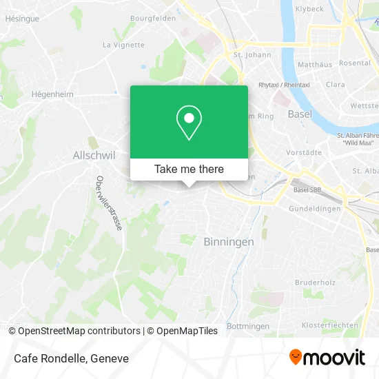 Cafe Rondelle map