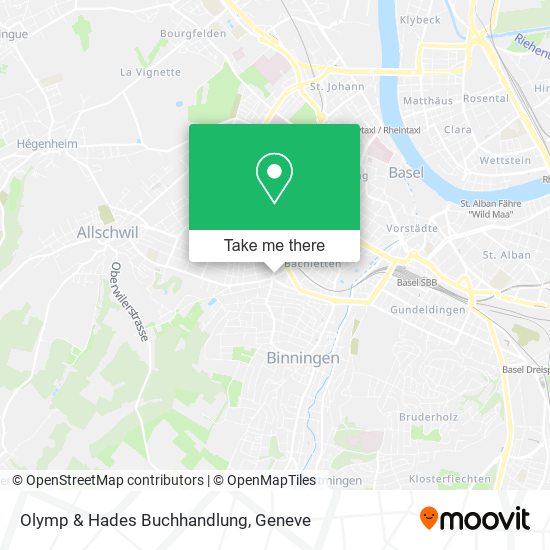 Olymp & Hades Buchhandlung map