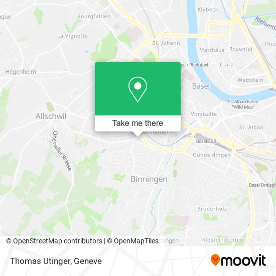 Thomas Utinger map