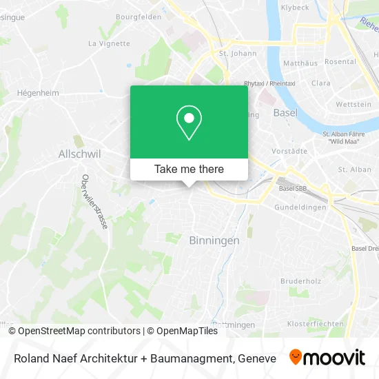 Roland Naef Architektur + Baumanagment plan