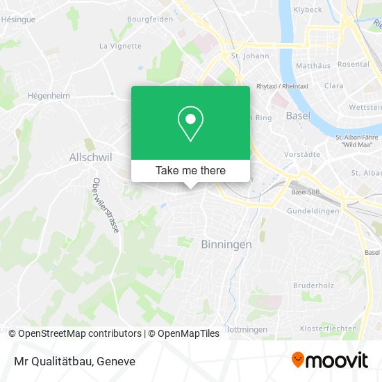 Mr Qualitätbau map