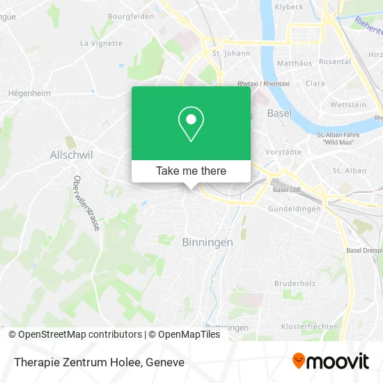 Therapie Zentrum Holee map