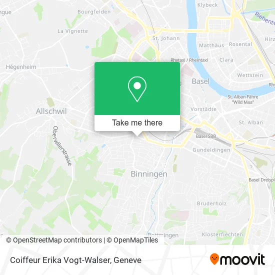 Coiffeur Erika Vogt-Walser map