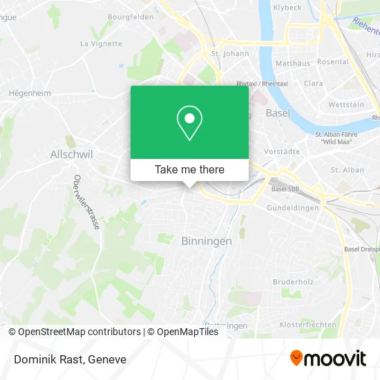 Dominik Rast map