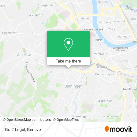 Go 2 Legal map