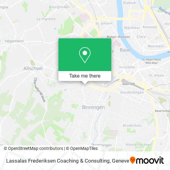 Lassalas Frederiksen Coaching & Consulting map