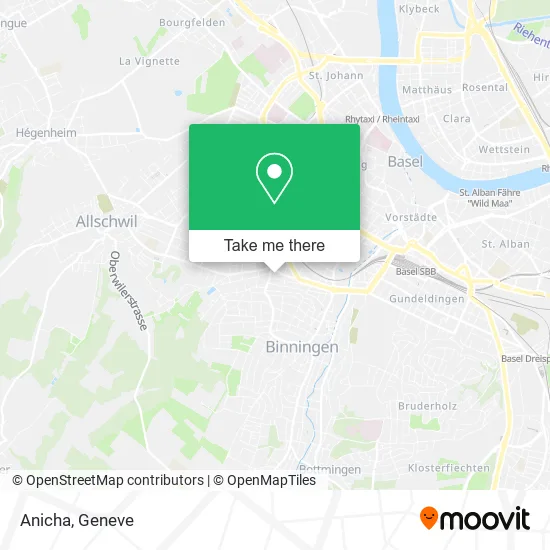 Anicha map