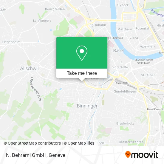 N. Behrami GmbH map