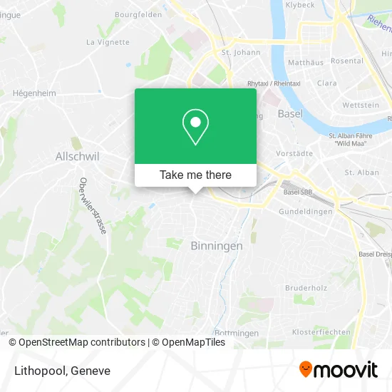 Lithopool map