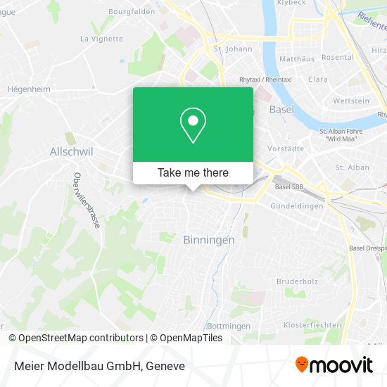 Meier Modellbau GmbH map