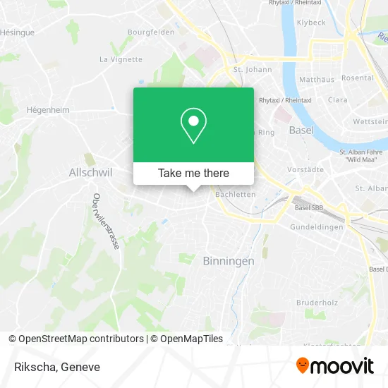 Rikscha map