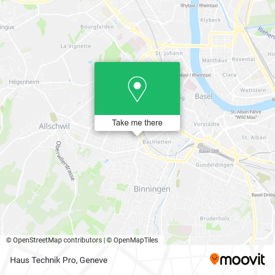 Haus Technik Pro map