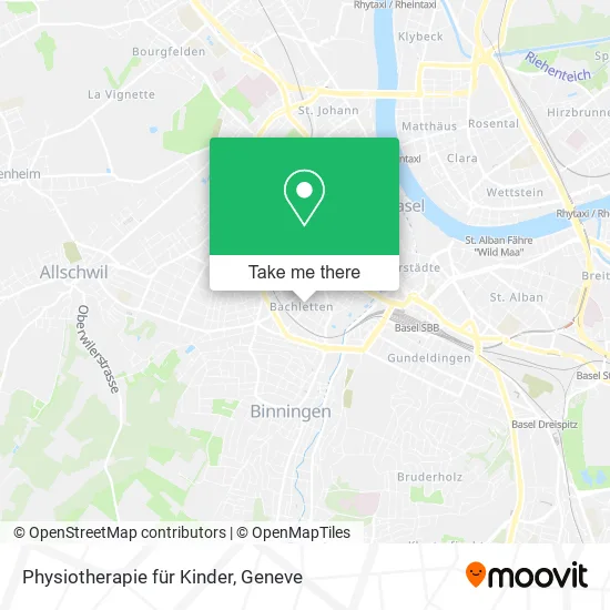 Physiotherapie für Kinder plan