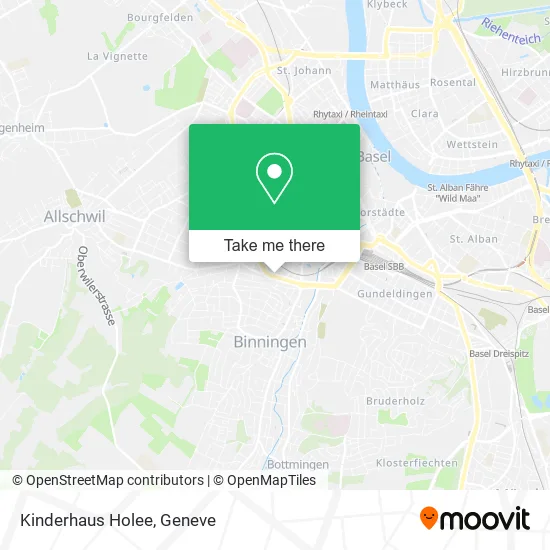 Kinderhaus Holee map
