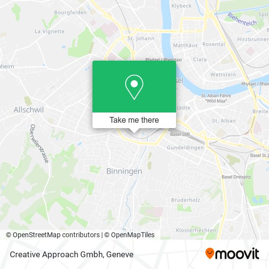 Creative Approach Gmbh map