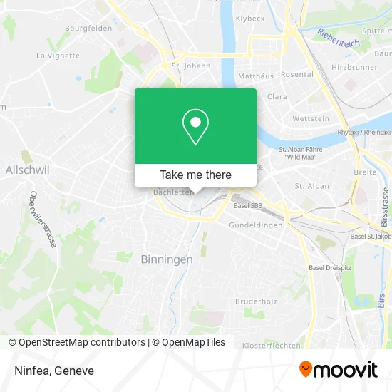 Ninfea map