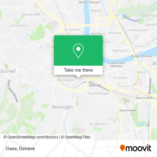 Oase map