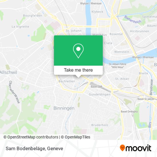 Sam Bodenbeläge map