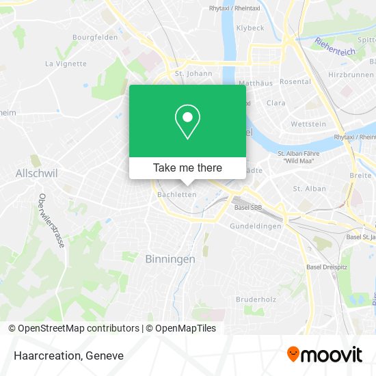 Haarcreation map