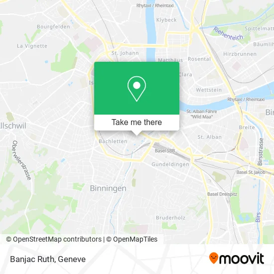 Banjac Ruth map