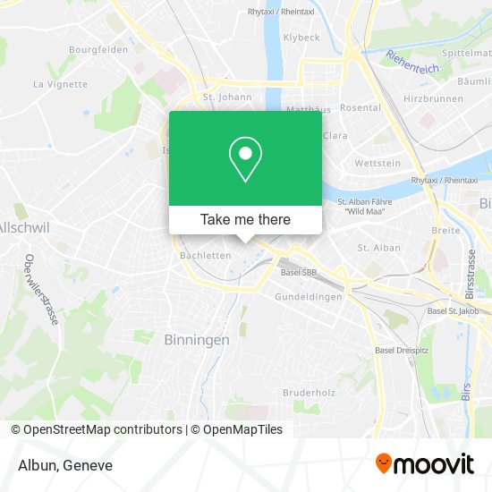 Albun map