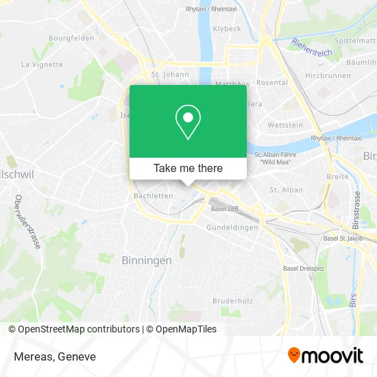 Mereas map
