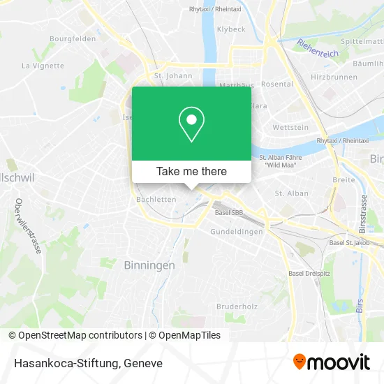 Hasankoca-Stiftung map