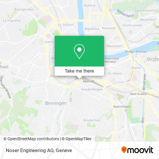 Noser Engineering AG map