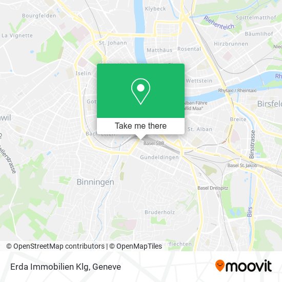 Erda Immobilien Klg map