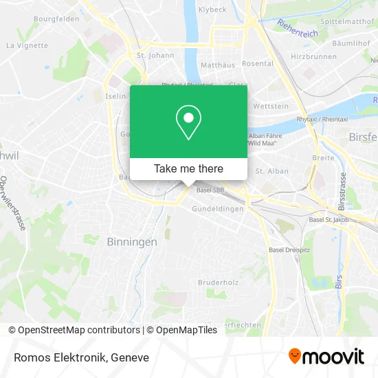 Romos Elektronik map