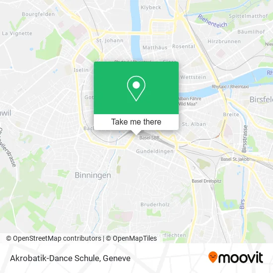 Akrobatik-Dance Schule map