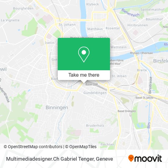 Multimediadesigner.Ch Gabriel Tenger map