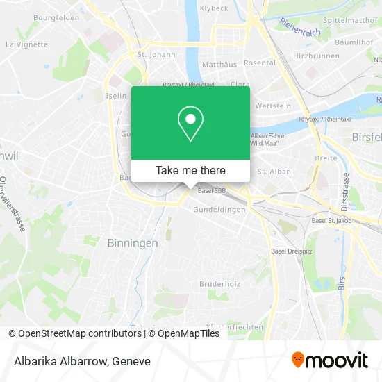 Albarika Albarrow map
