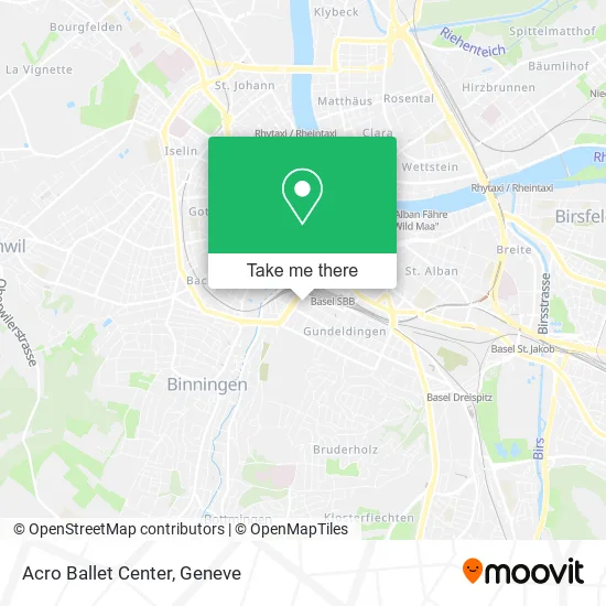 Acro Ballet Center plan