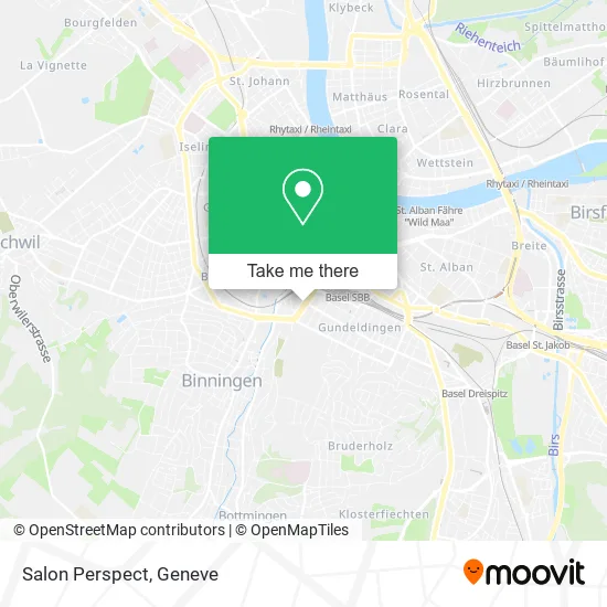 Salon Perspect map