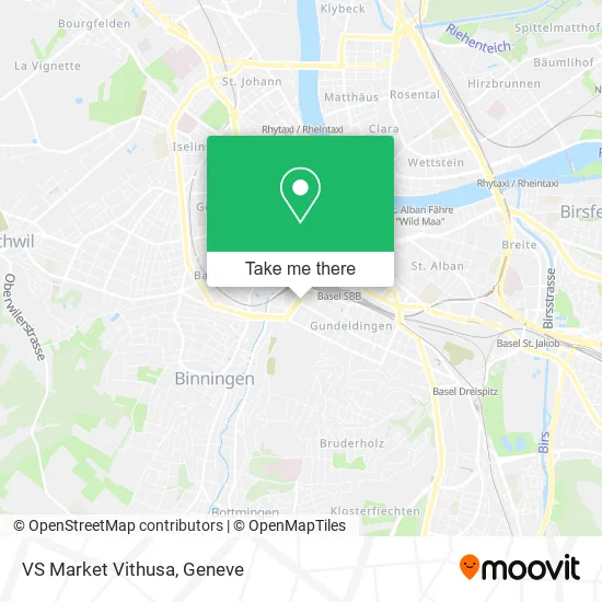 VS Market Vithusa map